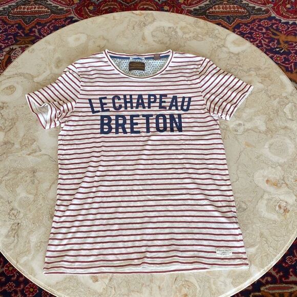 Scotch & Soda Le Chapeau Breton T-Shirt Unisex - Picture 12 of 14